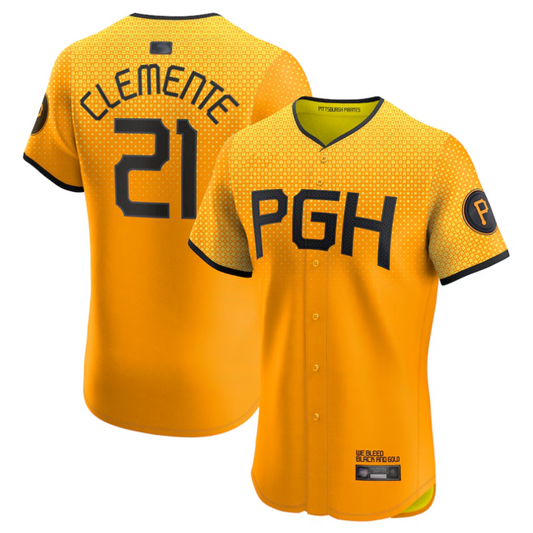 P.Pirates #21 Roberto Clemente Player Gold City Connect product image 1