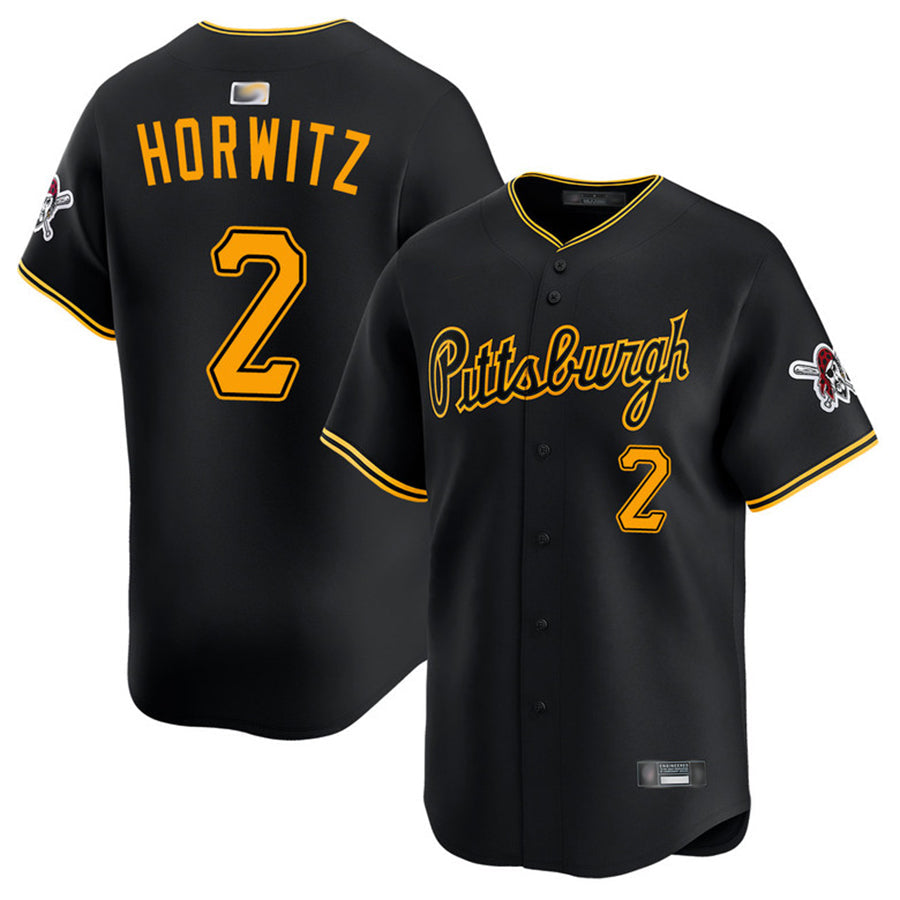 P.Pirates #2 Spencer Horwitz Player Black Limited Baseball product image 1