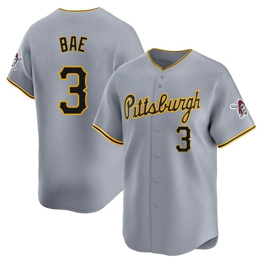 P.Pirates #3 Ji Hwan Bae Player Gray Home Limited Baseball product image 1