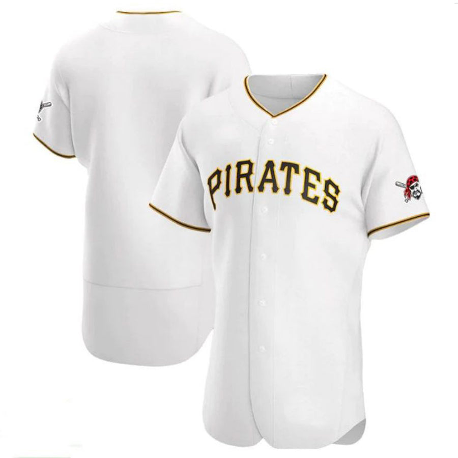 P.Pirates Blank Player White Limited Elite Baseball Jerseys product image 1