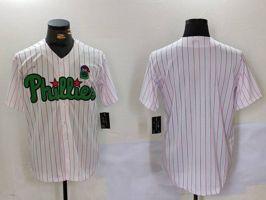 P.Phillies Blank Player White Green Cool Base Stitched product image 1