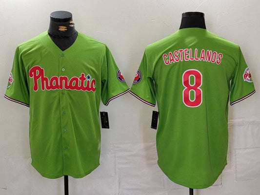 P.Phillies #8 Nick Castellanos Player Green With Patch product image 1