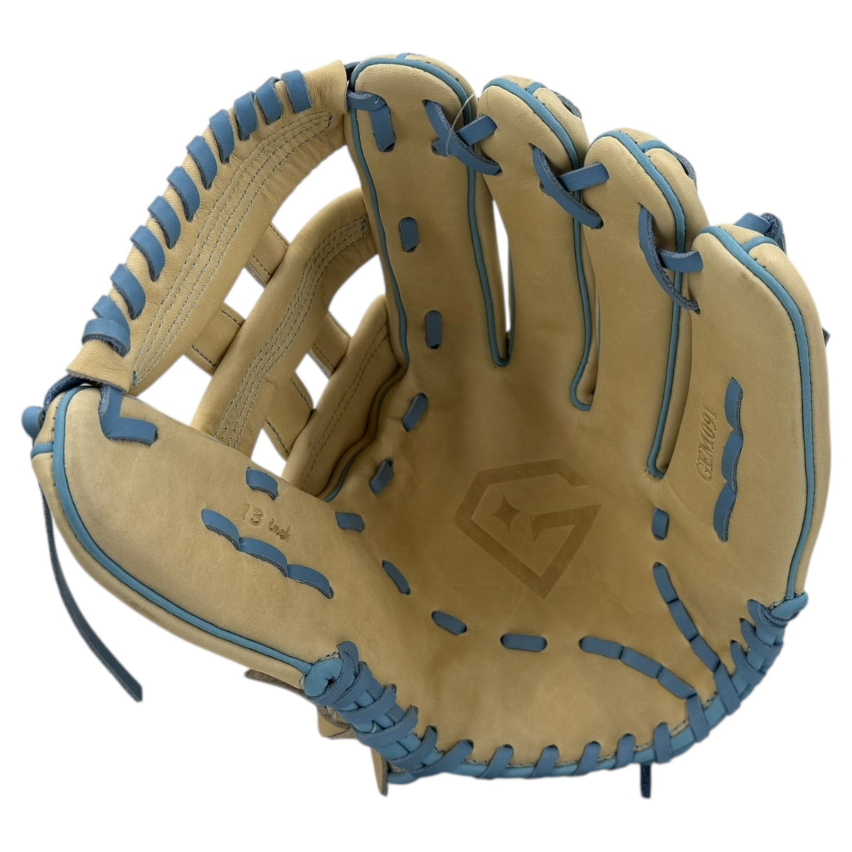 Gem Gloves Game-Ready Softball Fielding Glove - GEM091 Sandy Shore product image 3, provided for visual reference and