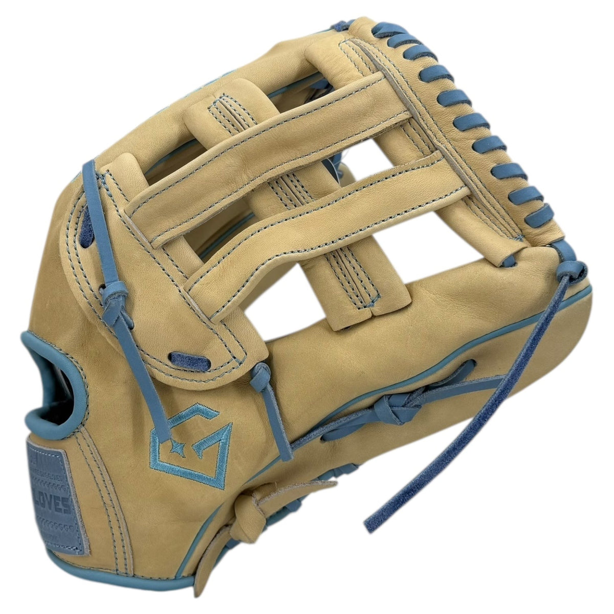 Gem Gloves Game-Ready Softball Fielding Glove - GEM091 Sandy Shore product image 2, provided for visual reference and