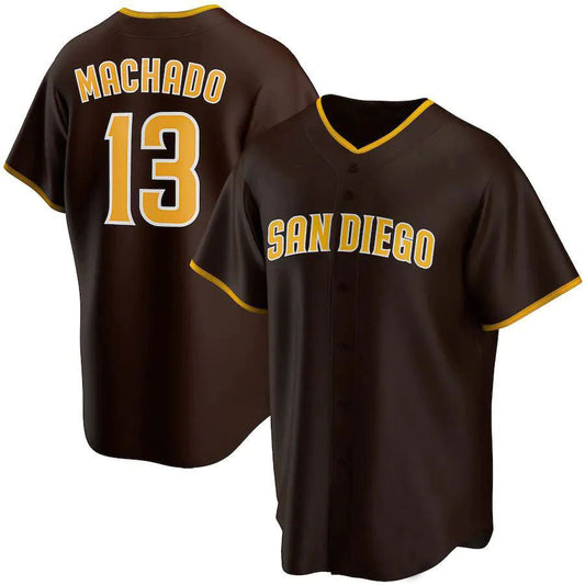 S.Diego Padres #13 Manny Machado Player Brown Replica product image 1