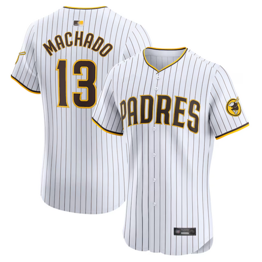 S.Diego Padres #13 Manny Machado Player White City Connect product image 1
