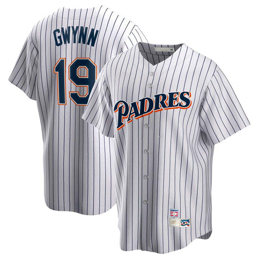 S.Diego Padres #19 Tony Gwynn Player White Replica Bseball product image 1