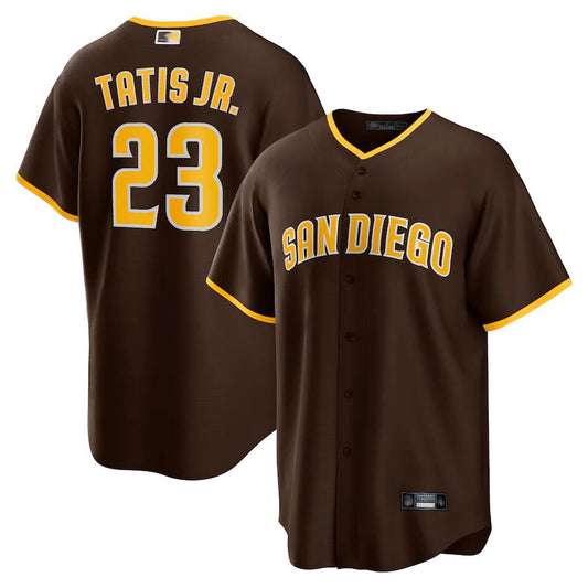 S.Diego Padres #23 Fernando Tatis Jr. Player Brown Replica product image 1