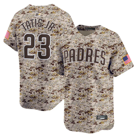 S.Diego Padres #23 Fernando Tatis Jr. Player Camo Limited product image 1