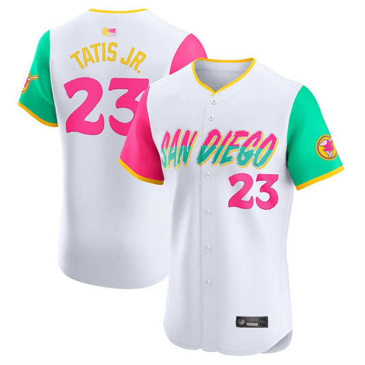 S.Diego Padres #23 Fernando Tatis Jr. Player White City product image 1