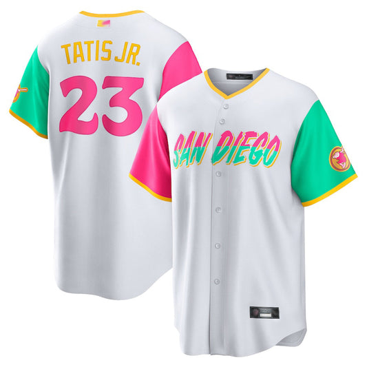 S.Diego Padres #23 Fernando Tatis Jr. Player White City product image 1
