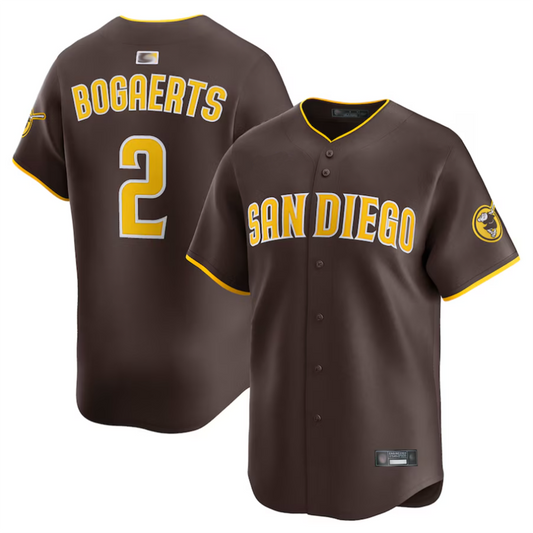 S.Diego Padres #2 Xander Bogaerts Player Brown Limited product image 1