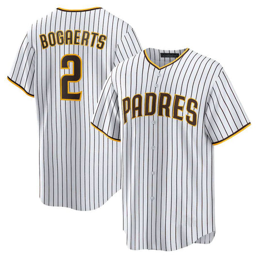 S.Diego Padres #2 Xander Bogaerts Player White-Brown Home product image 1