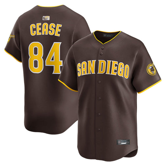 S.Diego Padres #84 Dylan Cease Player Road Limited Baseball product image 1