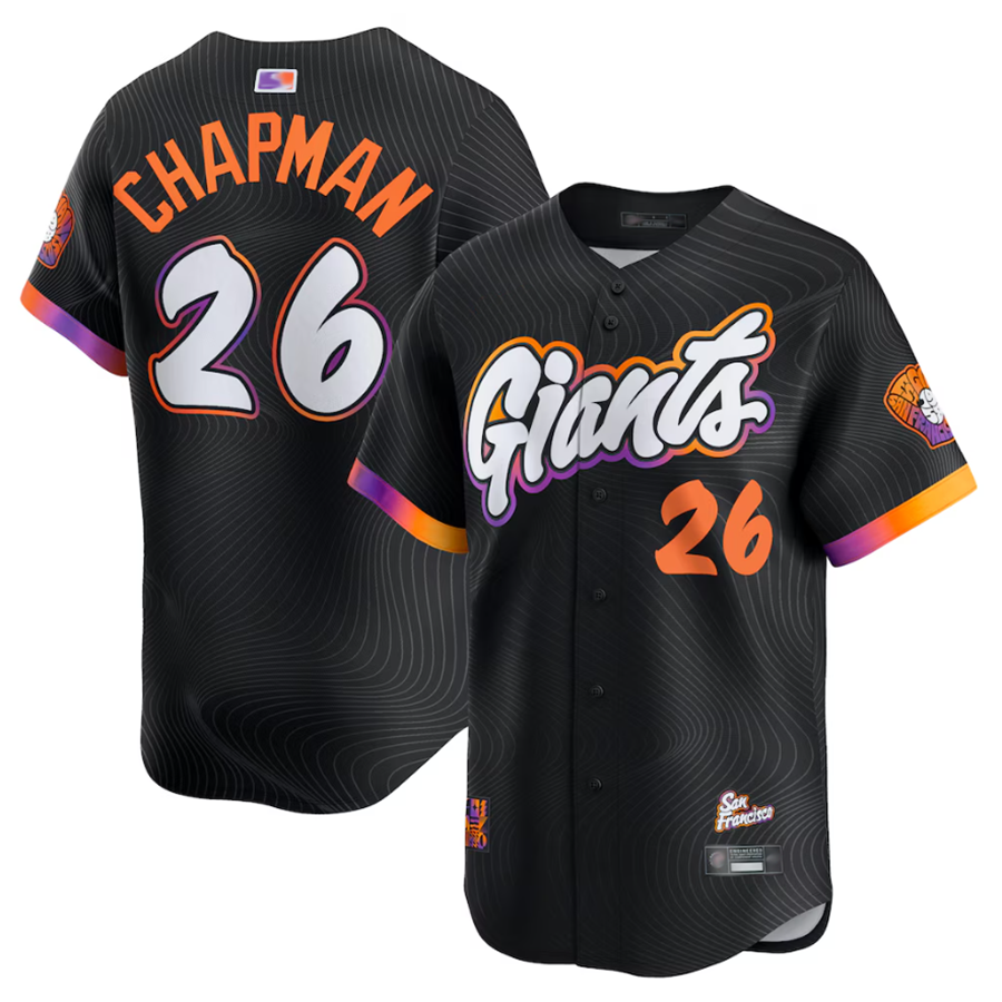S.Francisco Giants #26 Matt Chapman Player Anthracite City product image 1