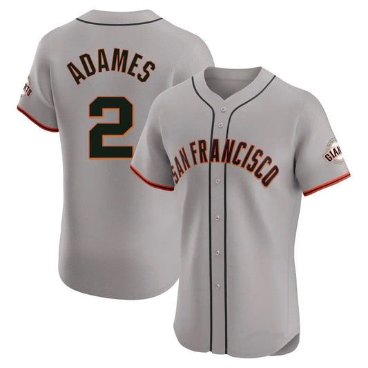 S.Francisco Giants #2 Willy Adames Player Gray Limited product image 1