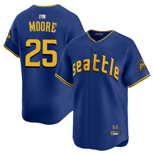 S.Mariners #25 Dylan Moore Player Royal City Connect product image 1