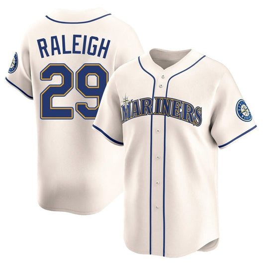 S.Mariners #29 Cal Raleigh Player Cream Limited Baseball product image 1