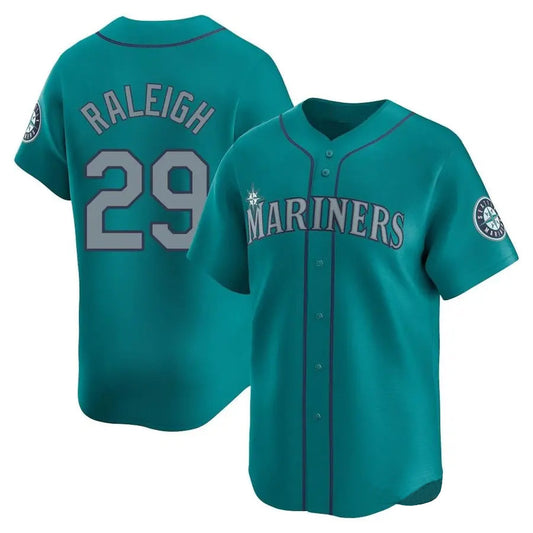 S.Mariners #29 Cal Raleigh Player Green Limited Baseball product image 1