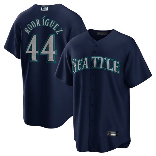 S.Mariners #44 Julio Rodriguez Player Navy Replica Baseball product image 1