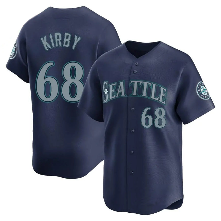 S.Mariners #68 George Kirby Player Navy Home Limited product image 1