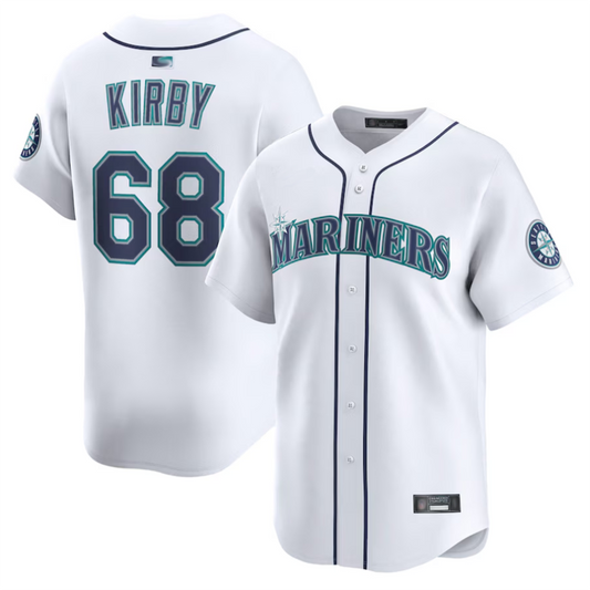 S.Mariners #68 George Kirby Player White Limited Baseball product image 1