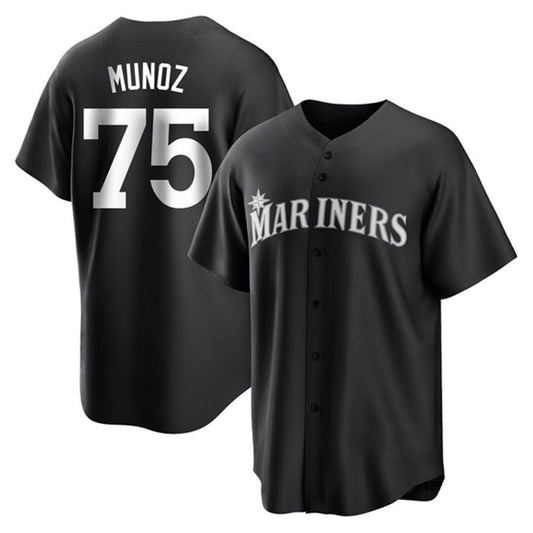 S.Mariners #75 Andres Munoz Player Black Home Limited product image 1