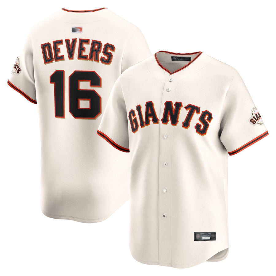 S.Francisco Giants #16 Rafael Devers Player Cream Home product image 1