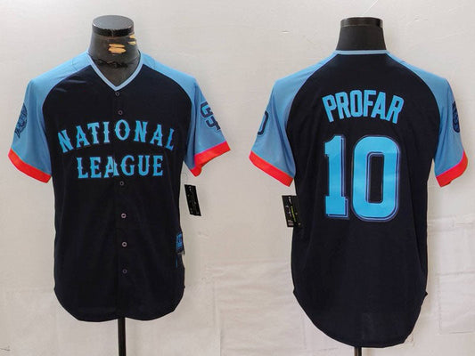 S.Diego Padres #10 Jurickson Profar Player Navy All Star product image 1