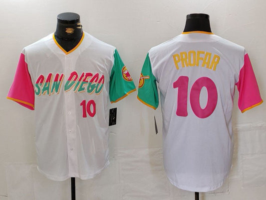 S.Diego Padres #10 Jurickson Profar Player City Connect product image 1