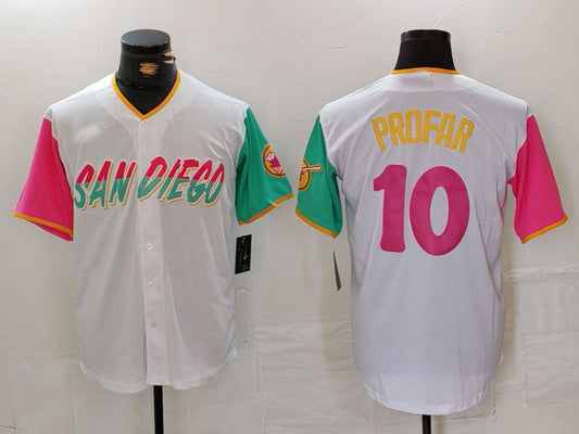 S.Diego Padres #10 Jurickson Profar Player Game Jersey product image 1