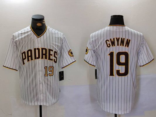 S.Diego Padres #19 Tony Gwynn White Stitched Cool Base product image 1