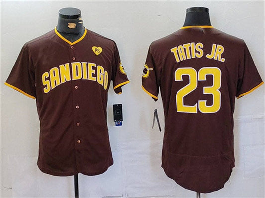 S.Diego Padres #23 Fernando Tatis Jr. Player Brown With PS product image 1