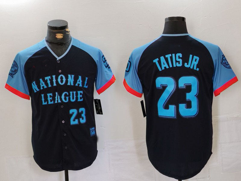 S.Diego Padres #23 Fernando Tatis Jr Navy All Star Limited product image 1