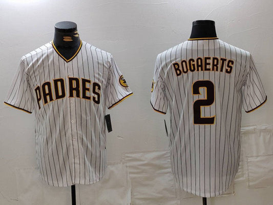 S.Diego Padres #2 Xander Bogaerts Player White Cool Base product image 1