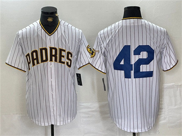 S.Diego Padres #42 Jackie Robinson Player White Cool Base product image 1