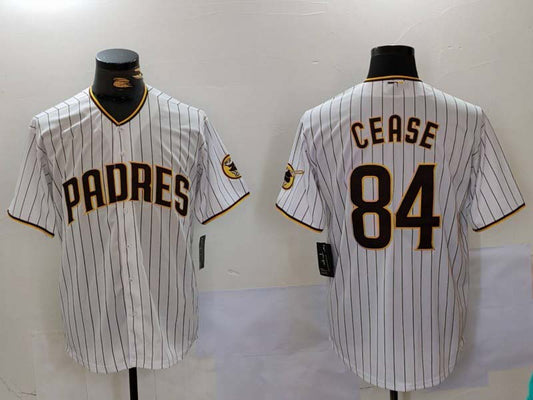 S.Diego Padres #84 Dylan Cease Player White Stitched Cool product image 1
