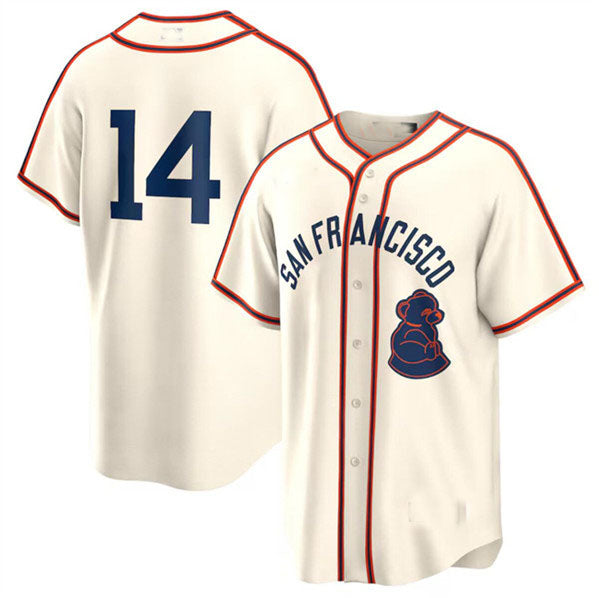 S.Francisco Giants #14 Patrick Bailey Player Cream Rickwood product image 1