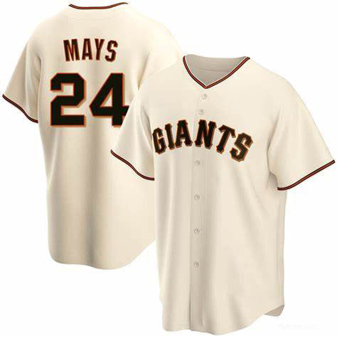 S.Francisco Giants #24 Willie Mays Player Cream Cool Base product image 1