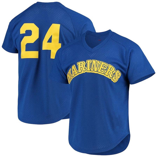 S.Mariners #24 Ken Griffey Jr. Player Jersey Cooperstown product image 1