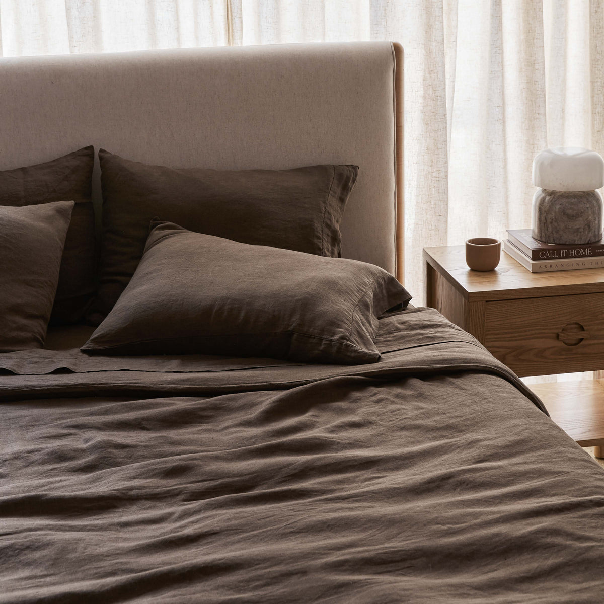 Stonewashed Linen Pillowcases