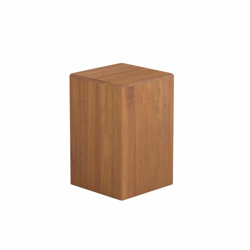 Mu Wood Stool / Side Table W300mm - Mahogany (5 Sizes)