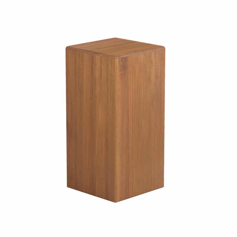 Mu Wood Stool / Side Table W300mm - Mahogany (5 Sizes)
