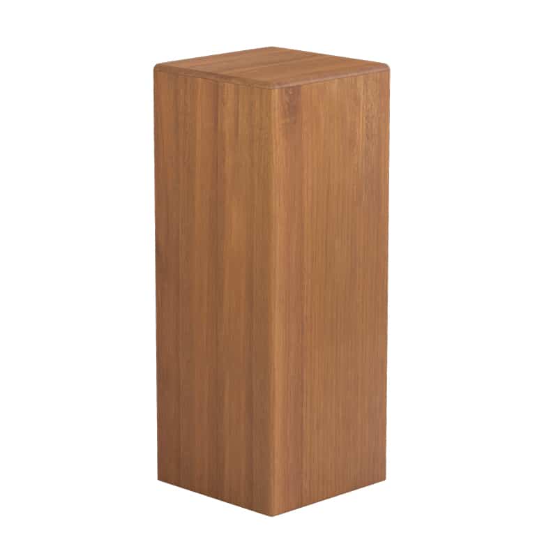 Mu Wood Stool / Side Table W300mm - Mahogany (5 Sizes)