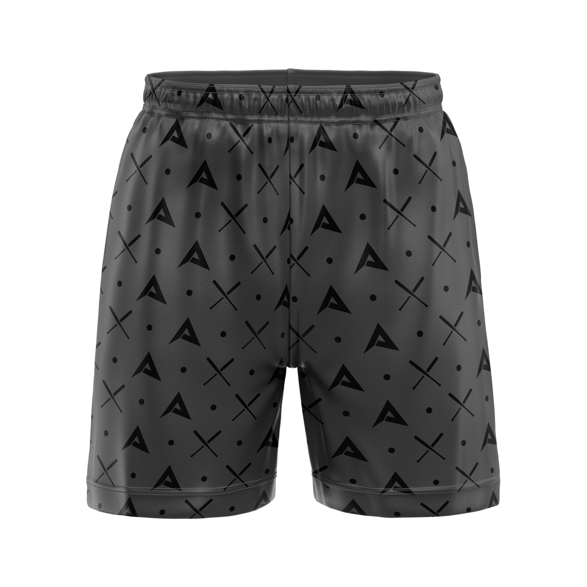 Anarchy Mesh Shorts - Charcoal/Black product image 5, provided for visual reference and product detail review
