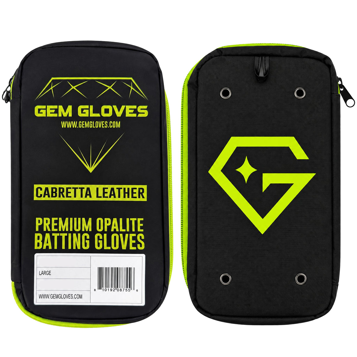 Gem Glove Opalite Batting Glove - Hunter product image 3, provided for visual reference and product detail review