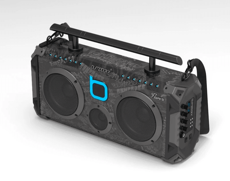 Bumpboxx Flare6 Bluetooth Boombox product image 7, provided for visual reference and product detail review