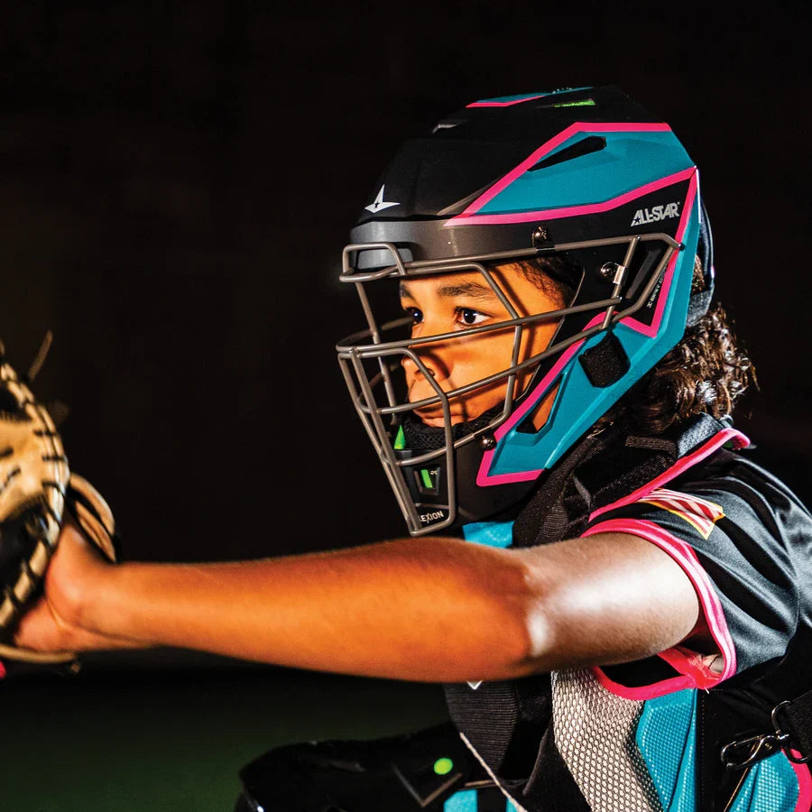 All-Star MVP-Pro Short Fuse Series Catchers Set - Miami Nights (Adult/Intermediate/Youth) product image 7, provided for
