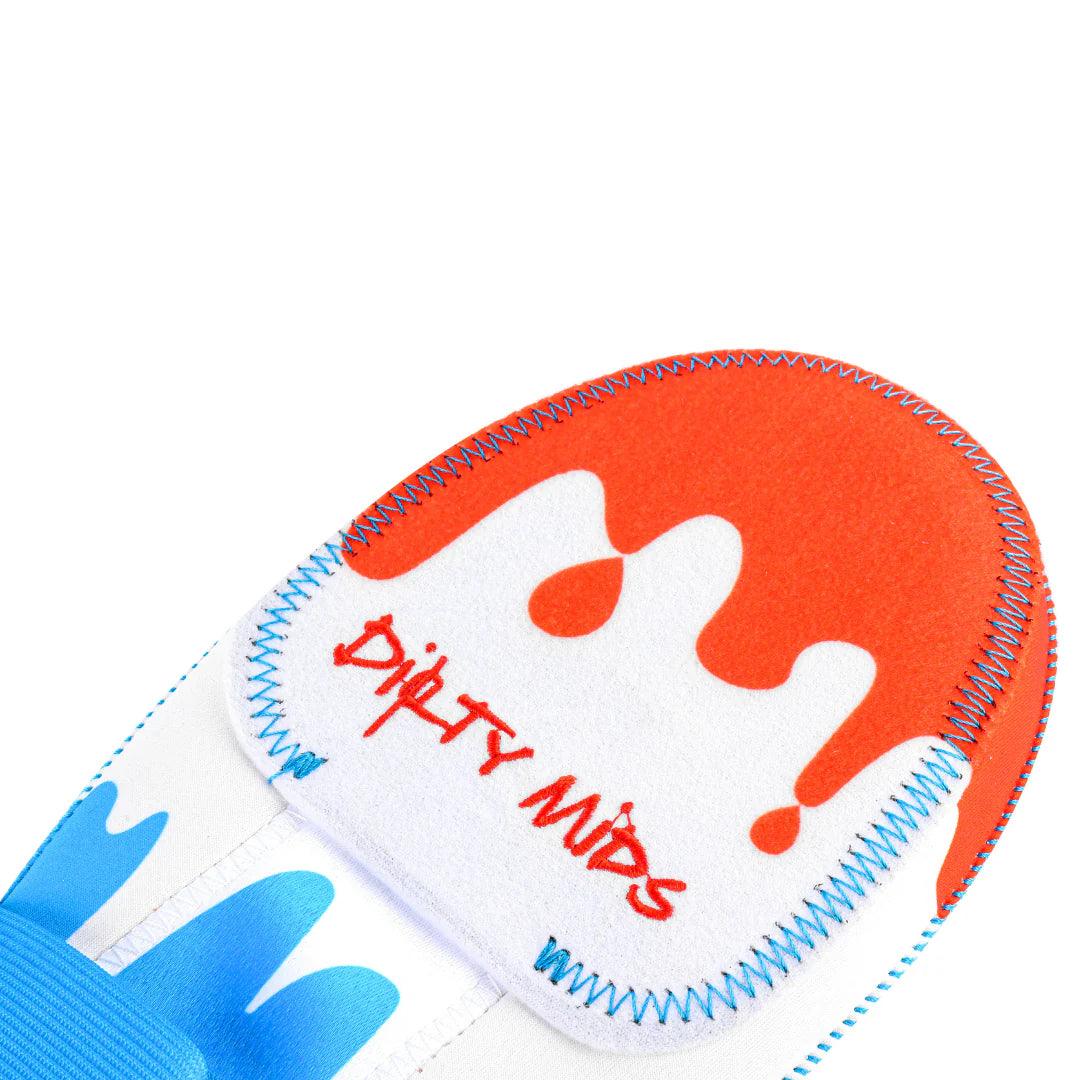 Dirty Mids Savage Series Sliding Mitts - Bombs Away product image 3, provided for visual reference and product detail review