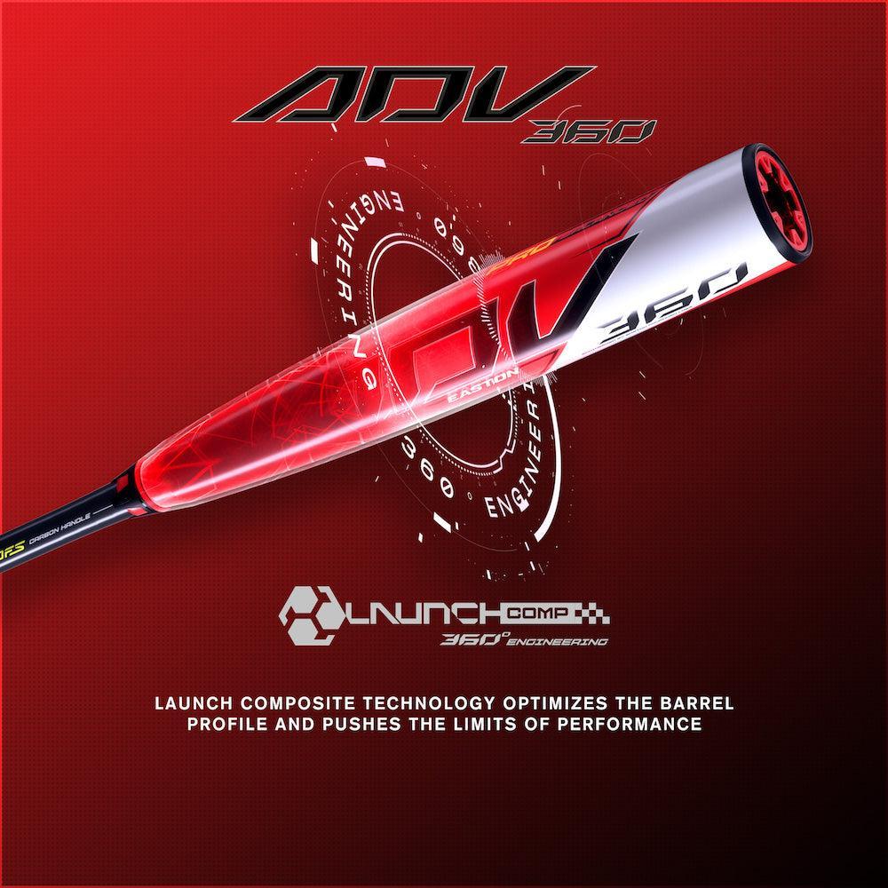 Easton ADV 360 Pro Balanced -3 BBCOR Baseball Bat BB20ADV product image 6, provided for visual reference and product detail